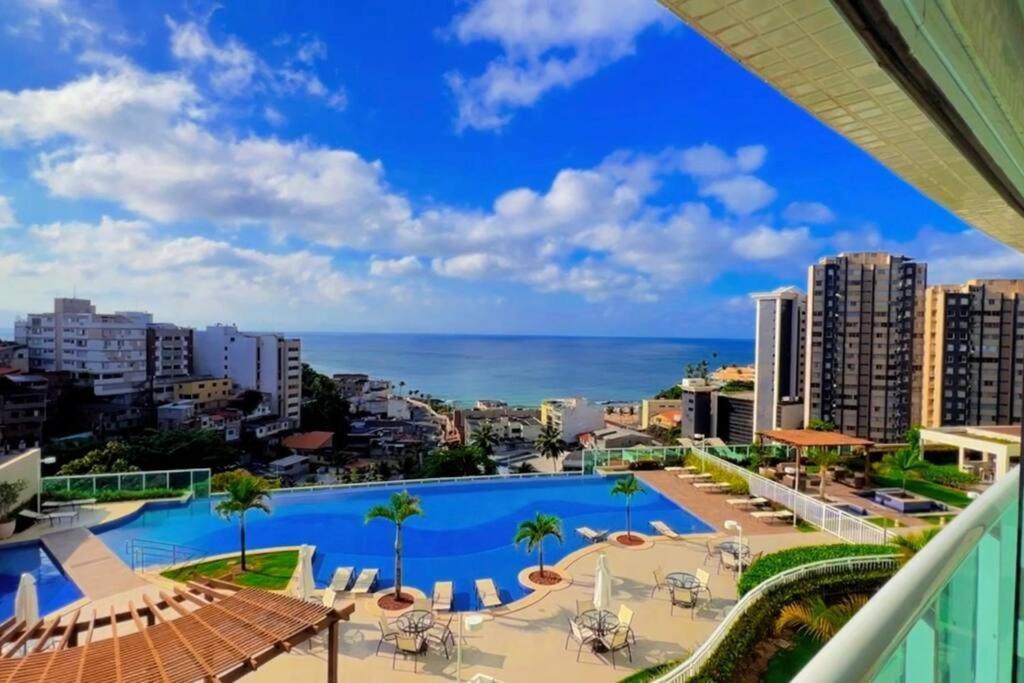 Vista Mar Nascente, Dois Quartos, Novo, No Melhor Do Rio Vermelho, Condominio Club, 1103 Salvador Exterior foto